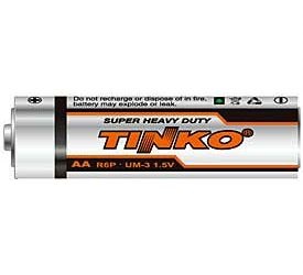 Baterie TINKO 1,5V AA(R6), Zn-Cl