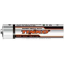 Baterie TINKO 1,5V AAA(R03), Zn-Cl