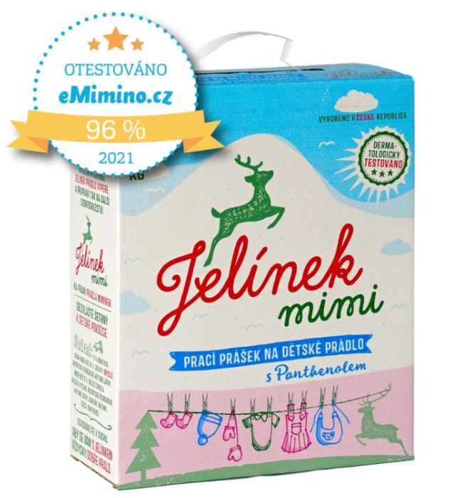 Jelínek mimi prací prášek na dětské prádlo 3kg