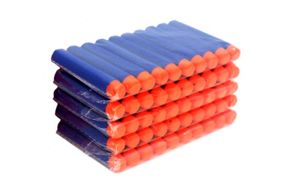 100 šípových nábojů pro nerf launcher