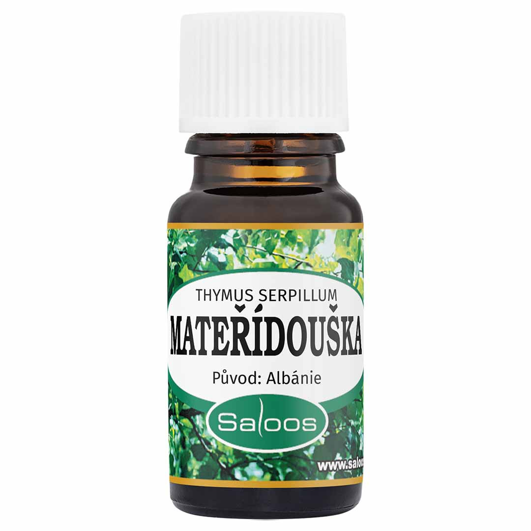 Esenciální olej do aromadifuzéru - Mateřídouška 5ml.