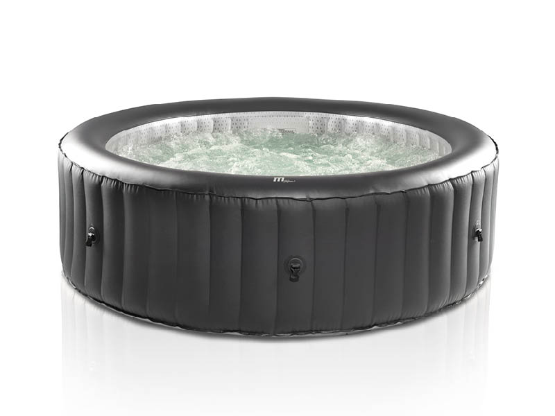 Aurora: Elegantní nafukovací vířivka s LED podsvícením pro 6 osob