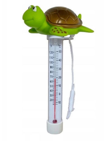 Teploměr plovoucí bazénový – želva..